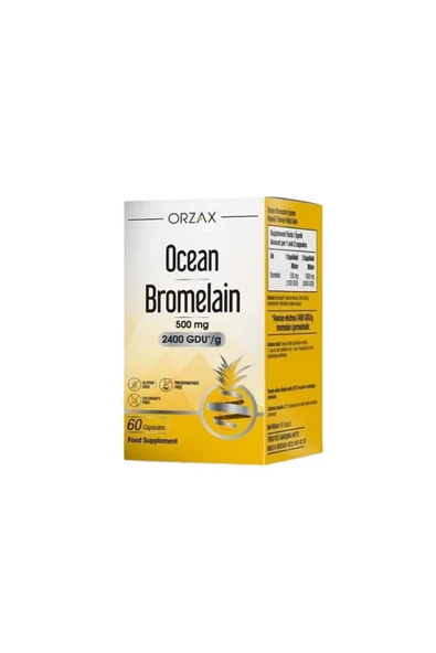 ASFSTORE Ocean Bromelain 60 Kapsül ürün görseli 1