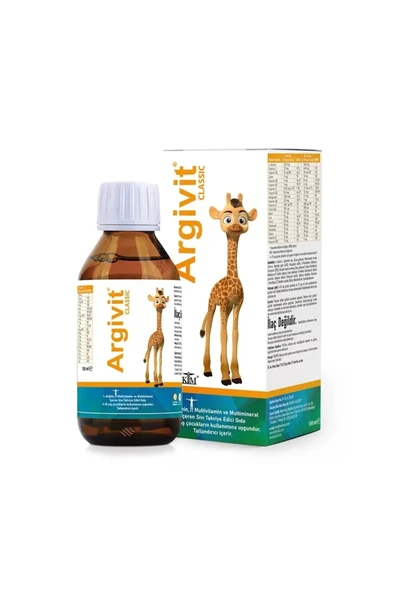 HEKİM Argivit Multivitamin Şurup 150 ml ürün görseli 1