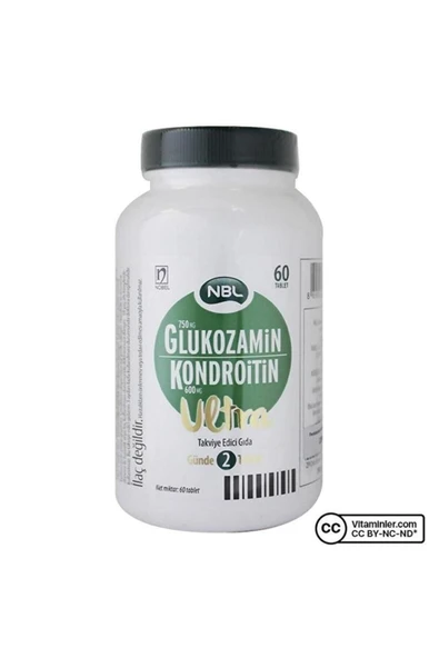 NOBEL Nbl Glukozamin Kondroitin Ultra 60 Tablet ürün görseli 1