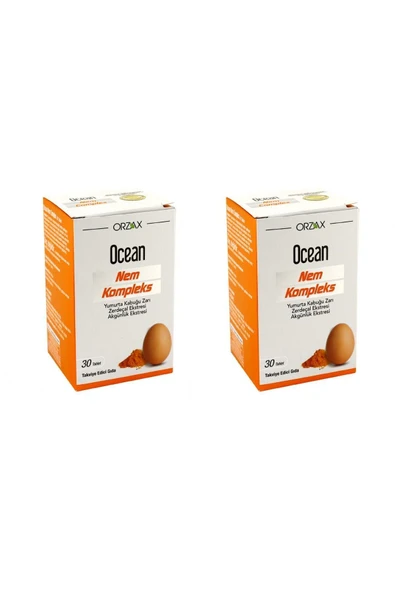 ORZAX Ocean Nem Kompleks 30 Tablet 2'li Paket ürün görseli 1