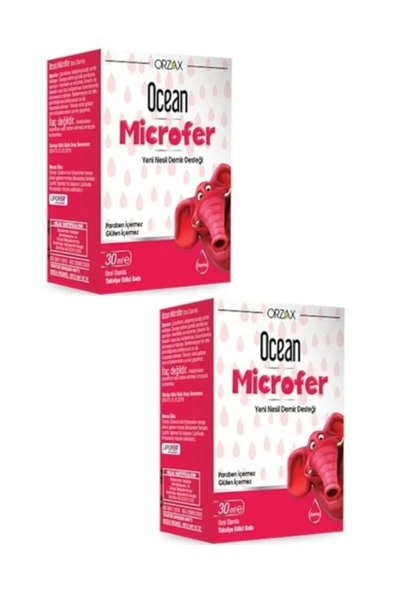 ORZAX Ocean Microfer 30 ml Damla 2 Adet ürün görseli 1