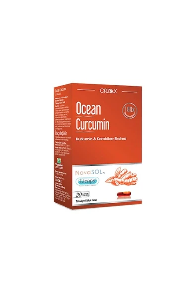 HYPE STORE Ocean Curcumin ve Karabiber Ekstresi İçeren 30 Kapsül ürün görseli 1