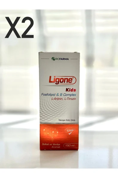 RCFARMA Ligone Kids Fosfolipid & B Complex 150 ml 2'Lİ SET ürün görseli 1