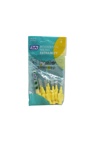 TEPE Extra Soft Arayüz Fırçası Sarı 0.7Mm T114 ürün görseli 1