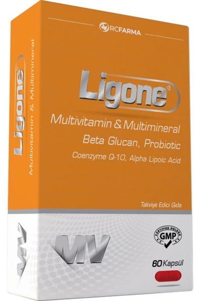LİGONE Beta Glucan 60 Kapsül - yeni ambalajında ürün görseli 1