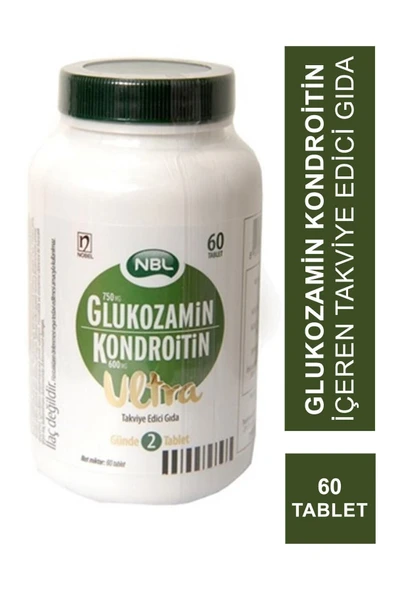 NBL Glukozamin Kondroitin Ultra 60 Tablet ürün görseli 1