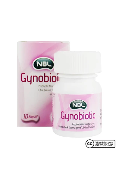 NOBEL NBL Gynobiotic 10 Kapsül - Resim 3