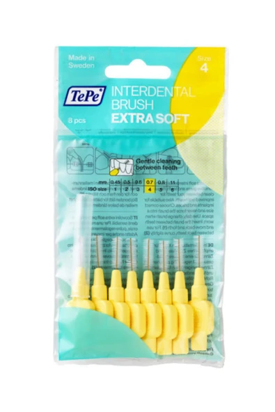 TEPE X-soft 0.7mm Sarı 8-li ürün görseli 1