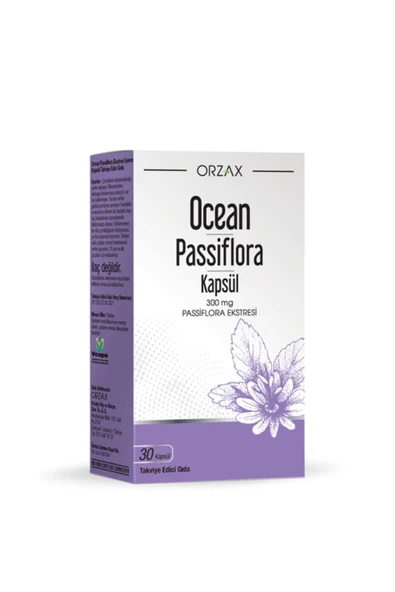 ORZAX Ocean Passiflora Kapsül 30'lu ürün görseli 1