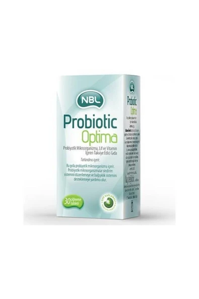 NBL Probiotic Gold 20 Saşe + Probiotic Optima 30 Tablet - Resim 2