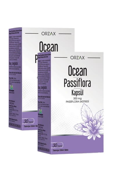 ASFSTORE Ocean Passiflora 30 Kapsül 2 Adet ürün görseli 1