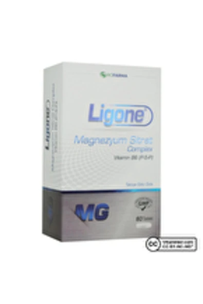 LİGONE Magnezyum Sitrat Complex 60 Tablet ( 1 ADET ) ürün görseli 1