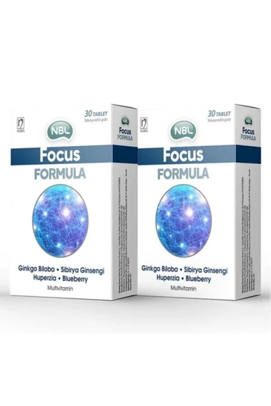 NBL Focus Formula 30 Tablet 2 Adet ürün görseli 1