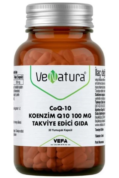 VENATURA Koenzim Q10 100 mg 30 Kapsül ürün görseli 1