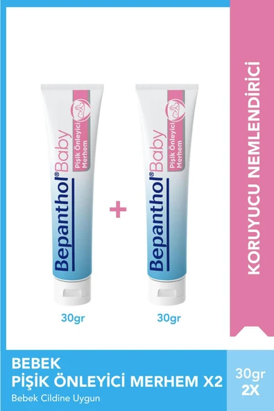BEPANTHOL Baby Pişik Önleyici Merhem 30 gr 2li Paket ürün görseli 1