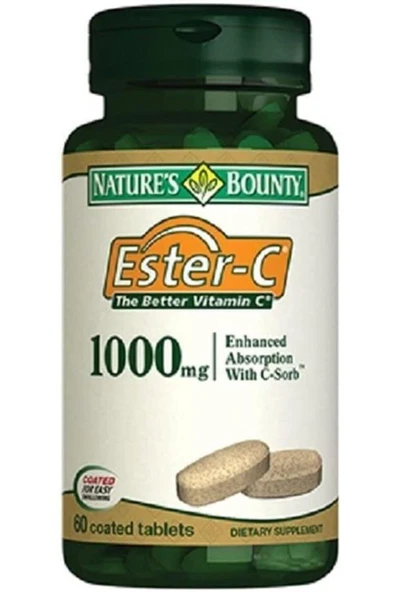 NATURE'S BOUNTY Ester-c 1000 Mg 1 Paket - Resim 2