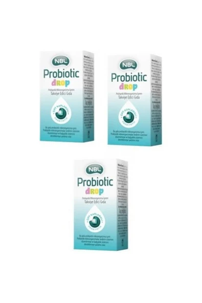 NBL Probiotic Drop Damla 7,5 ml 3'lü ürün görseli 1