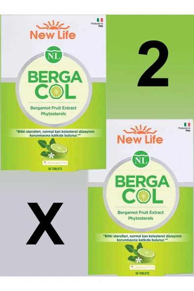 NEW LİFE Bergacol 60 Tablet X2 ürün görseli 1