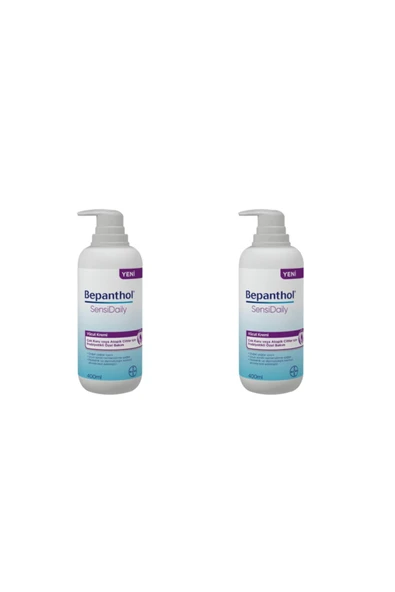 BEPANTHOL Sensidaily Pompalı Vücut Kremi 400 Ml 2 Adet ürün görseli 1