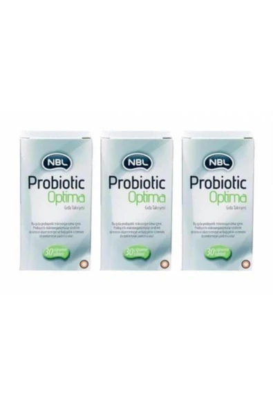 NBL Probiotic Optima 30 Tablet 3 Adet ürün görseli 1