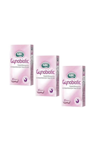 NBL Gynobıotıc 10 Kapsül X 3 ürün görseli 1