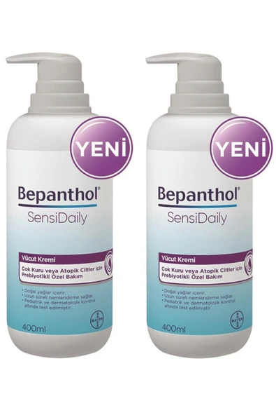 BEPANTHOL Sensidaily Vücut Kremi 400 ml X2 Adet ürün görseli 1