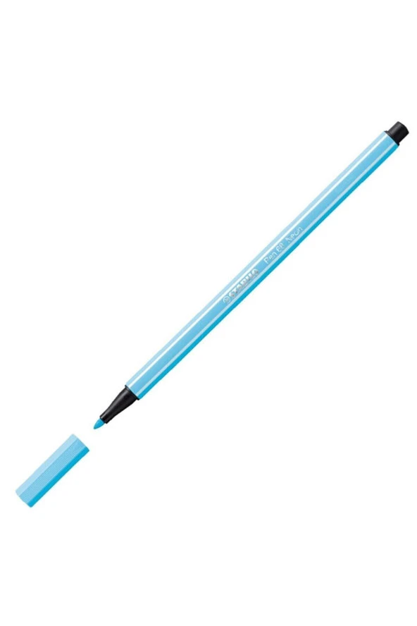 Stabilo Keçe Uçlu Boya Kalemi 1 MM Açık Mavi 68/31 (10 Lu Paket) ürün görseli 1