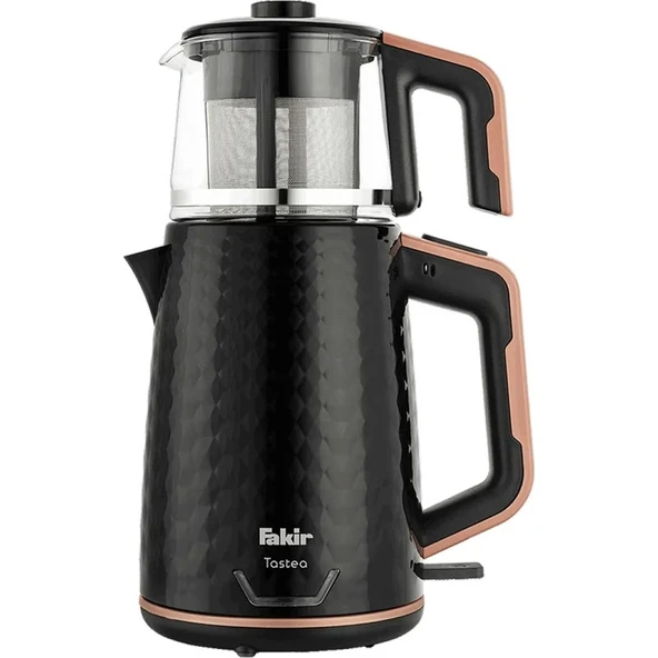 Fakir Tastea Çay Makinesi 2 Litre Siyah Rose Plastik Malzeme ile Şık Tasarım ürün görseli 1