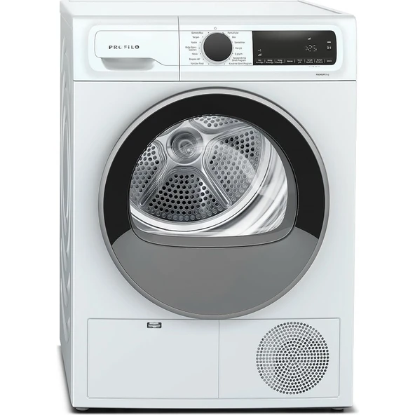 Profilo KM9611CTR A++ 9 kg Isı Pompalı Çamaşır Kurutma Makinesi ürün görseli 1