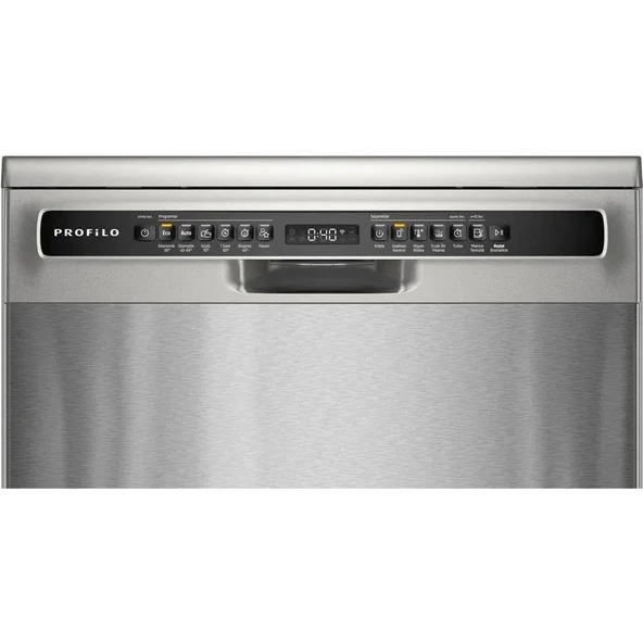 Profilo BMS683V1 Bulaşık Makinesi 6 Programlı Inox - Resim 2