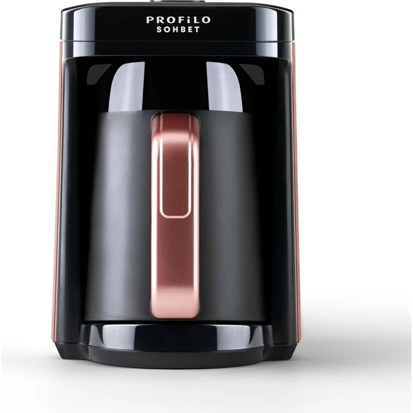 Profilo Türk Kahve Makinesi TKP1003 Rose Gold Siyah ürün görseli 1