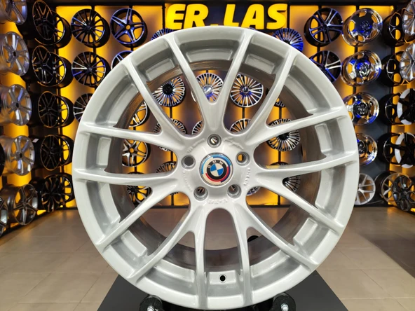 4 Adet BORBET ORIJINAL 8.5-9.5*20 5*120 ET51 72.6 SILVER JANT REVİZE EDİLMİŞ (Takım) ürün görseli 1