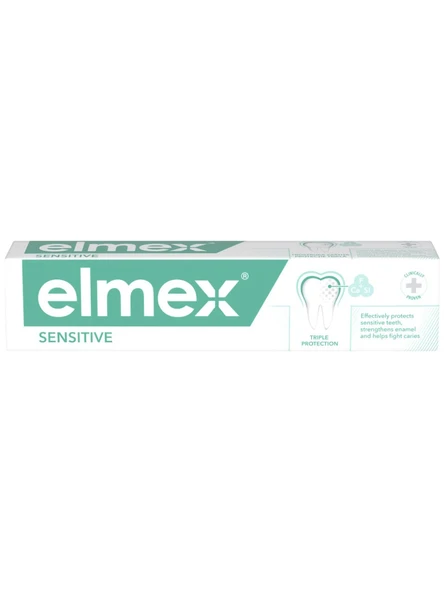 Elmex Hassas Diş Macunu 75ML Vegan Formül ile Diş Çürüğünü Önleyici Etki ürün görseli 1