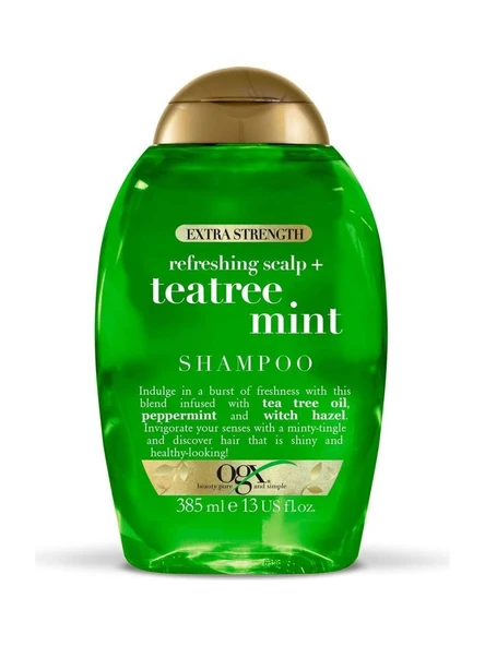 Ogx Ogxteatree Mint Refreshing Scalp Şampuan 385 ml ürün görseli 1