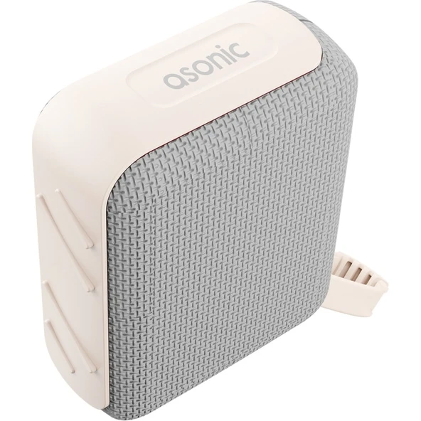 Kont Asonıc As-03 Bej 5W Bt/usb/tf/tws 1200MAH Batarya Bluetooth V5.3 Kablosuz Taşınabilir SPEAKER(1923) ürün görseli 1