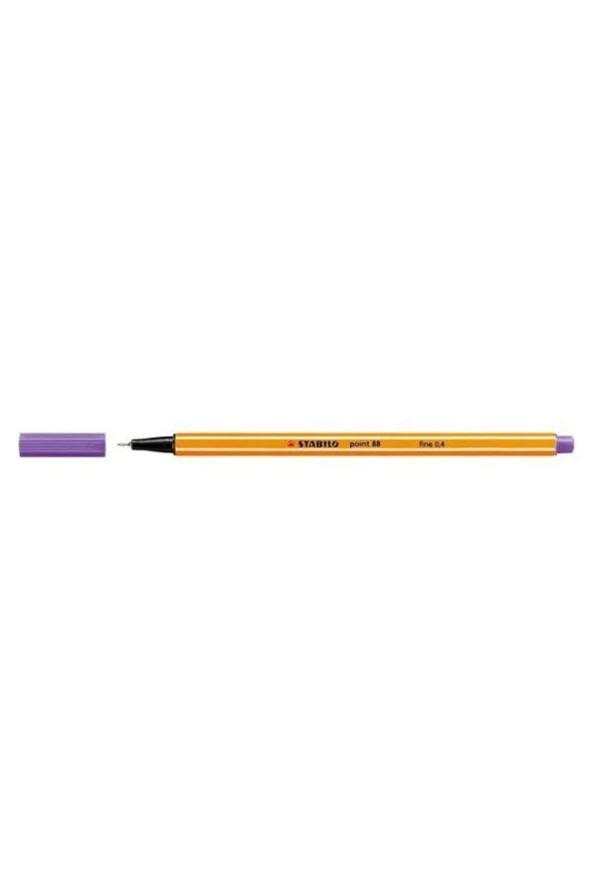Stabilo Keçe Uçlu İnce Kalem 88 Point 0.4 MM Mor 88/55 (10 Lu Paket) ürün görseli 1