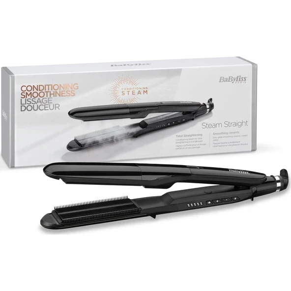 Babyliss ST492E Steam Straight Seramik Buharlı Saç Düzleştirici OUTLET TEŞHİR ÜRÜN ürün görseli 1