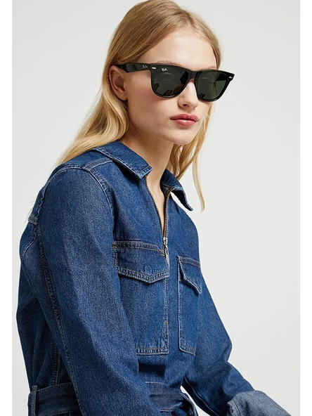 Ray-Ban 2140 901 50 Wayfarer Güneş Gözlüğü Kargo Ücretsiz ürün görseli 1