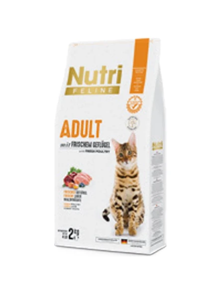 Nutri Feline Kümes Hayvanlı 2 kg Yetişkin Kedi Maması ürün görseli 1