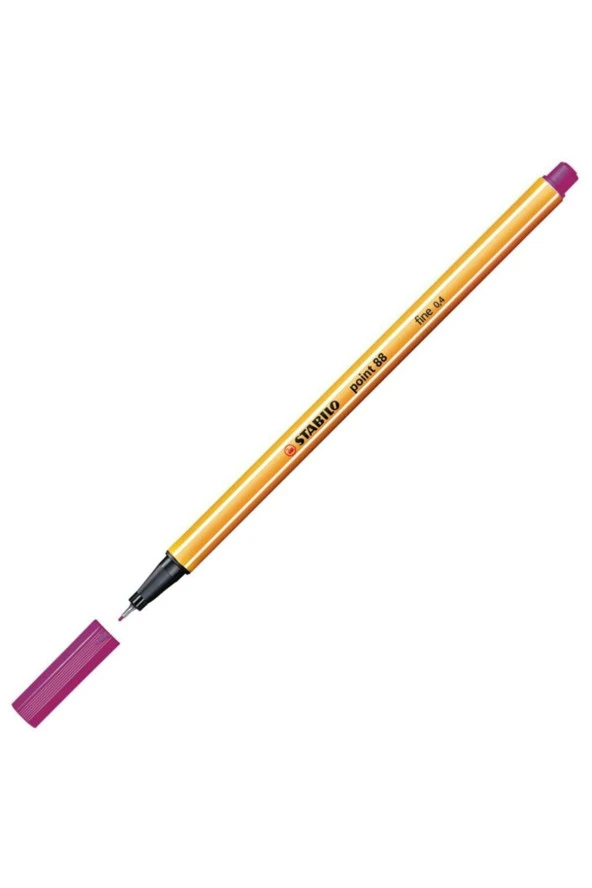 Stabilo Keçe Uçlu İnce Kalem 88 Point 0.4 MM Lila 88/58 (10 Lu Paket) ürün görseli 1