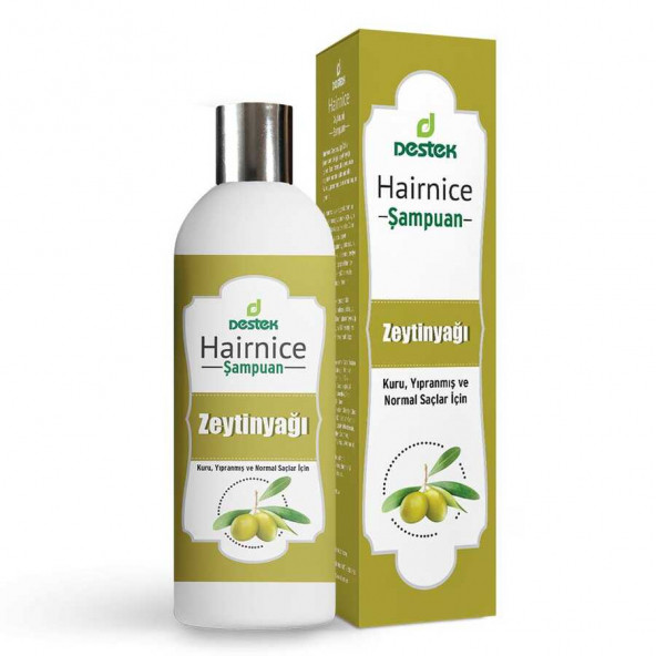 Destek Zeytinyağı Şampuan 330 ml ürün görseli 1