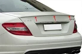 Mercedes C W204 Spoiler Bagaj Gt ABS 2007-2013 ürün görseli 1