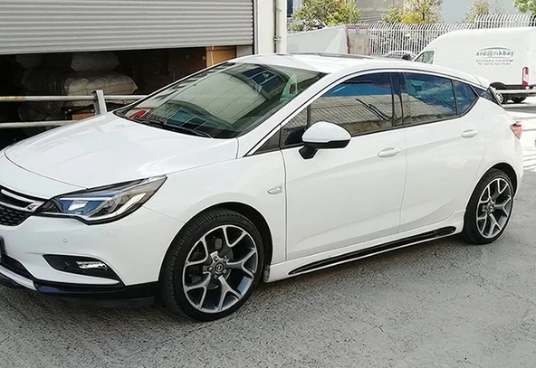 Opel Astra Uyumlu K 2015 - Marşpiyel, Sport, Sağ Sol Set, Ham Ürün, Vakum ürün görseli 1