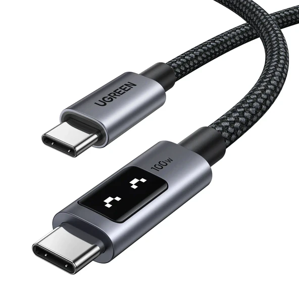 UGREEN 35501 L509 100W 5A Uno USB-C to USB-C PD Hızlı Şarj Kablosu 1 Metre ürün görseli 1