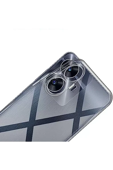 Newface Realme C55 Kılıf Lüx Şeffaf Silikon ürün görseli 1