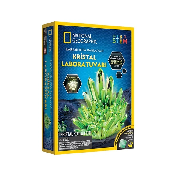 NAT08002 National Geographic Parlayan Kristal Laboratuvarı -TNGGIDCRYSTAL +8 yaş ürün görseli 1