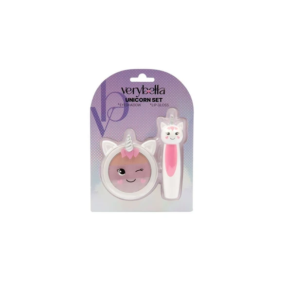 VRB47000 Very Bella - Unicorn Seti (lip gloss+far) - Resim 5