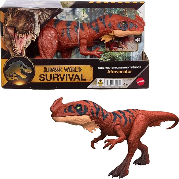 Sesli Jurassic World Kükreyen Dinozor Figürü Film (Afrovenator JKL76) ( 1 Adet ) ürün görseli 1