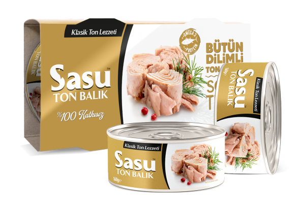 Sasu Klasik Ton Balığı 2x160G Bütün Dilim ürün görseli 1