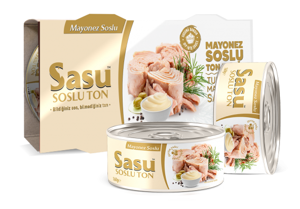 Sasu Mayonez Soslu Ton Balığı 2x160G İri Parça ürün görseli 1